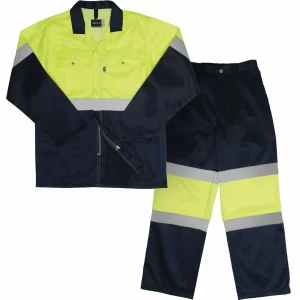 TRAJE CONTI REFLECTOR DE ALTA VISIBILIDADE EM DOIS TONS