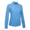 LW005 - Camisa de trabalho de manga comprida Gobi para senhoras - Azul Provence